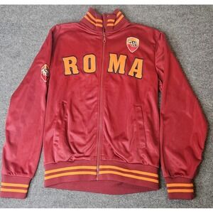 Italia Roma Italy Soccer Jacket Mens Size Small Unisex Adult